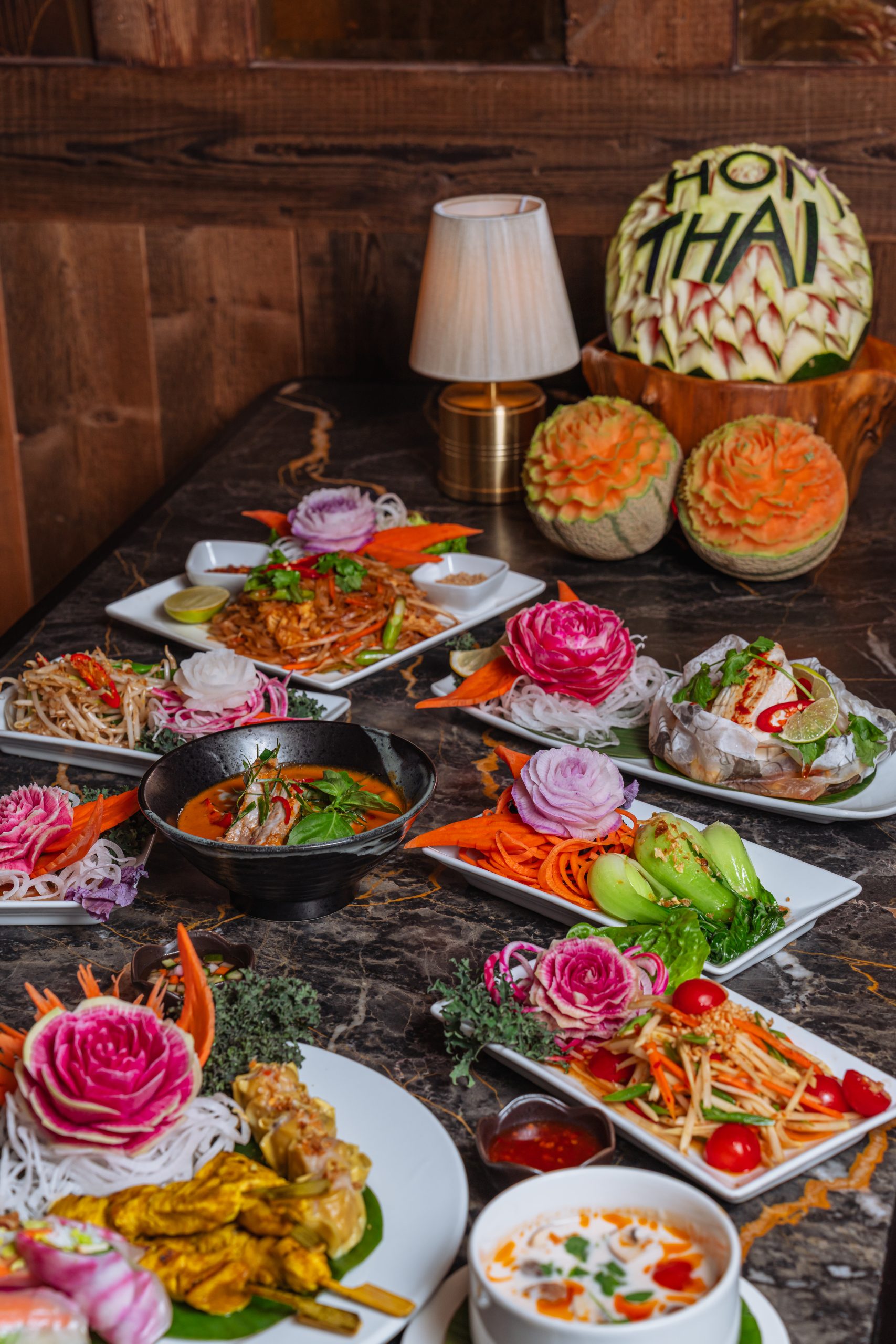 Hom Thai Food Service Crazy Bear Beaconsfield