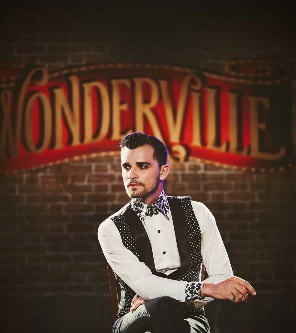 Dee Riley at Crazy Bear Christmas Cabaret Stadhampton