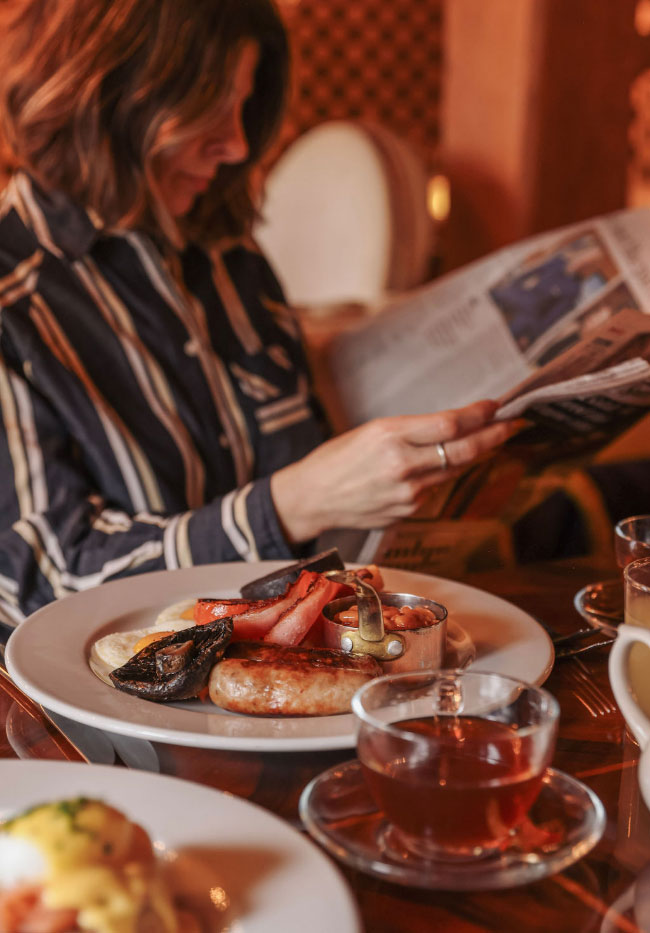 Local produce, exotic flavours, traditional classics and creative flair. At Crazy Bear