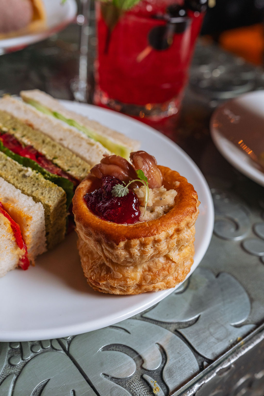 Festive Afternoon Tea Crazy Bear Beaconsfield