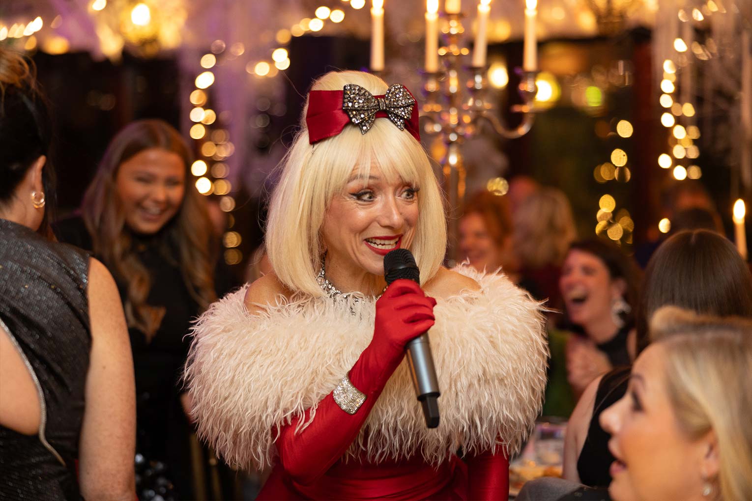 Crazy Bear Christmas Host