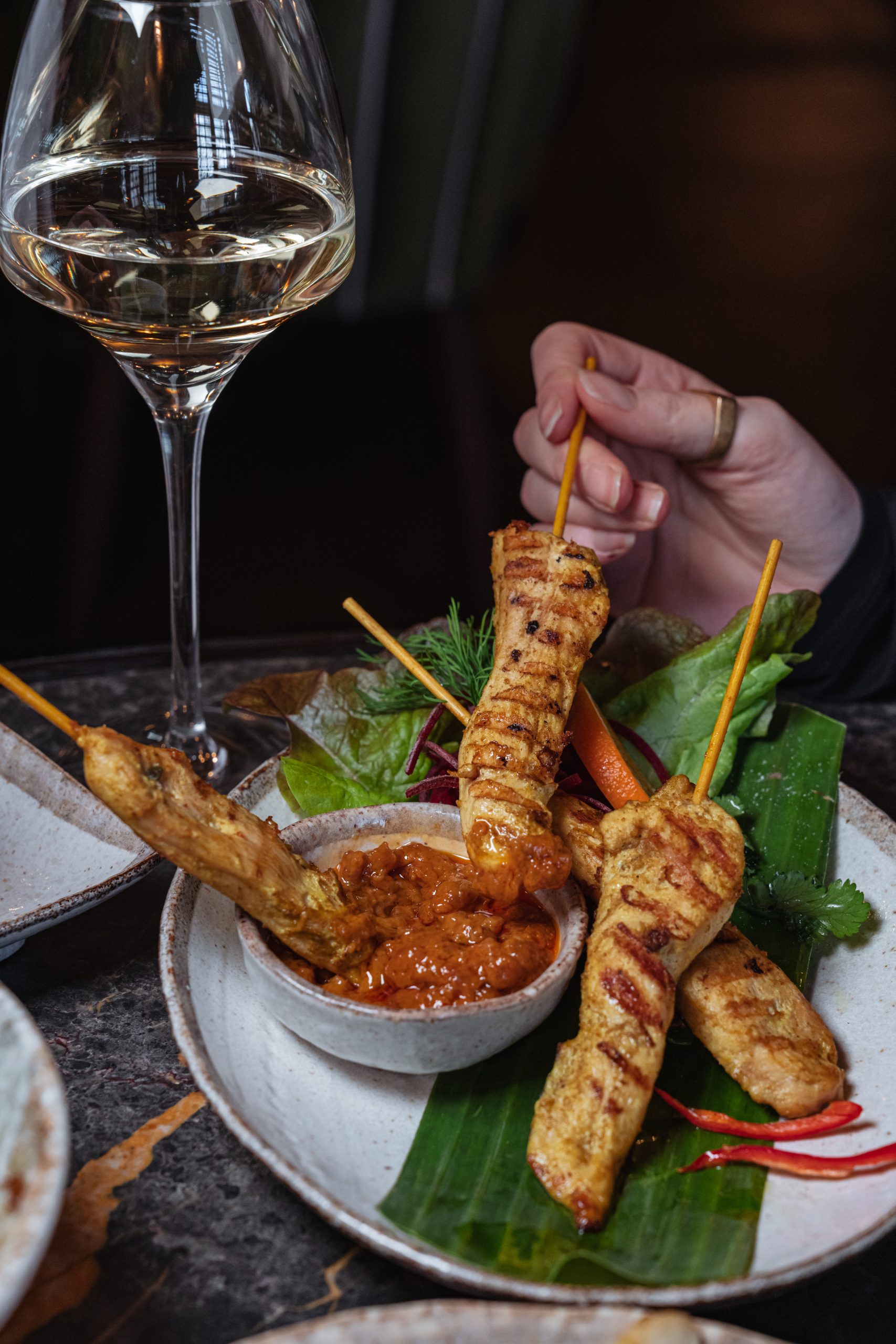 Crazy Bear Stadhampton Hom Thai Restaurant Food