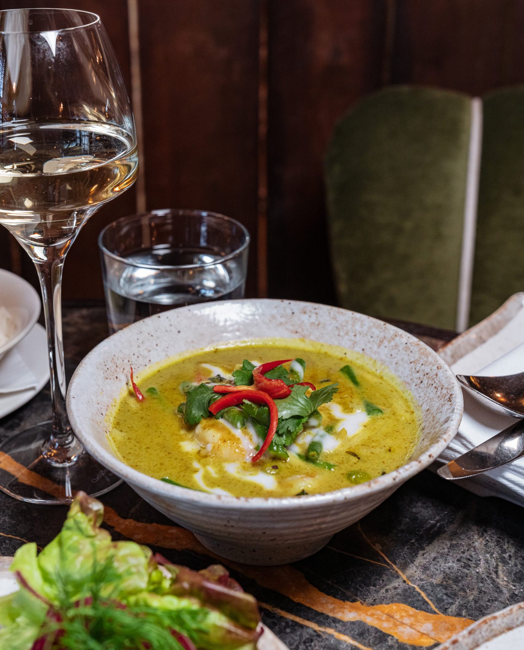 Crazy Bear Hom Thai Restaurant Food